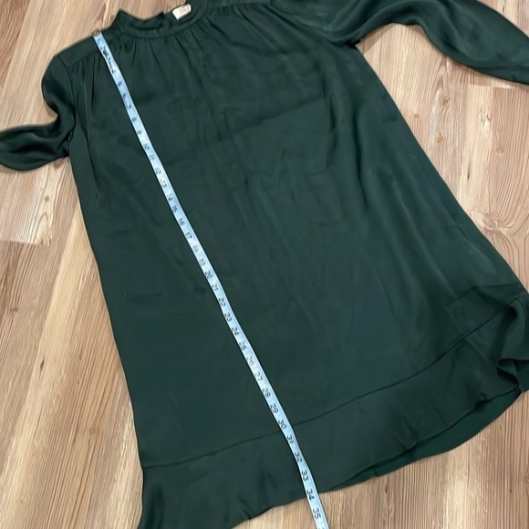 Little moon green silk dress medium - Picture 9 of 9